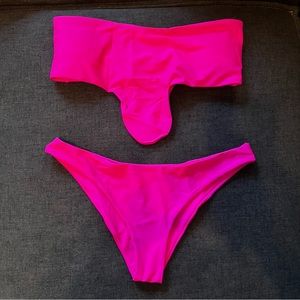 Hot Pink Swimsuit